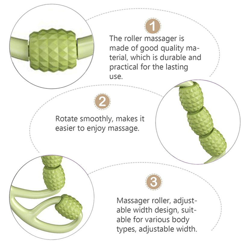 LegElite — Rodillo masajeador manual para piernas, pantorrillas y muslos