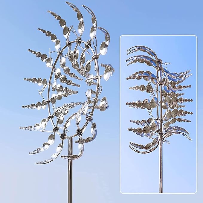 VentoLuxe - Handmade Metal Wind Spinner Garden Decor