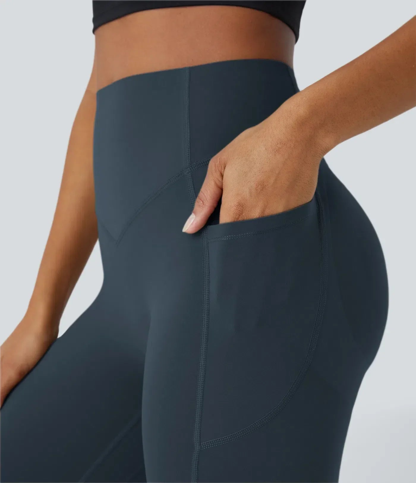 ContourCore - High-Waist Sculpting Leggings with Pockets