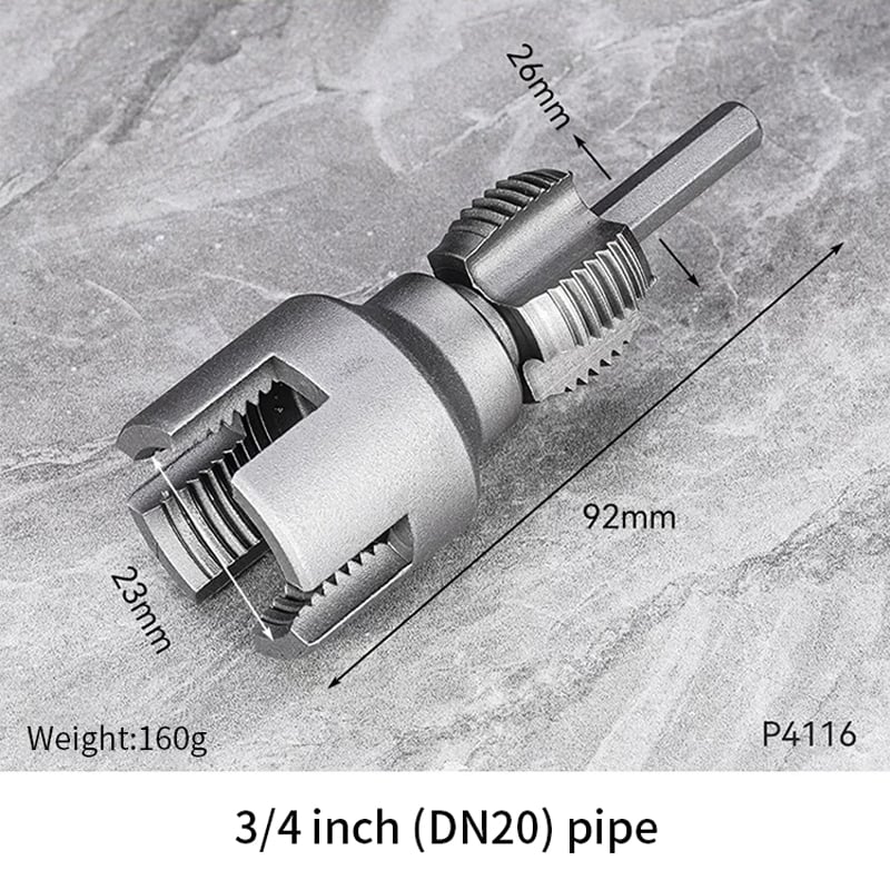 FlowThread — Internal and External Pipe Threading Tool for Pipe Rep