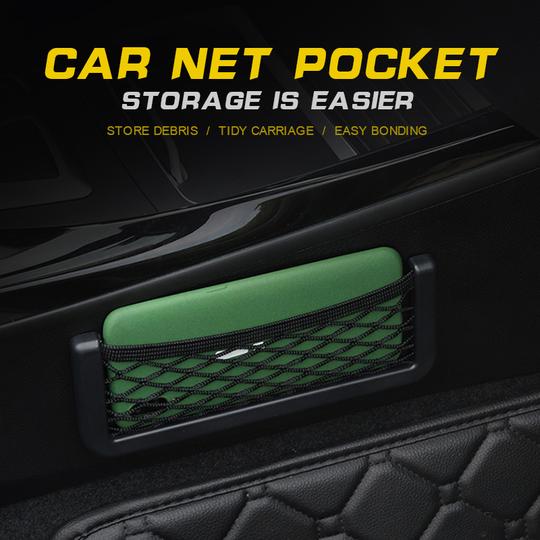 VeloStash — Car Seat Storage Net Pocket Organizer