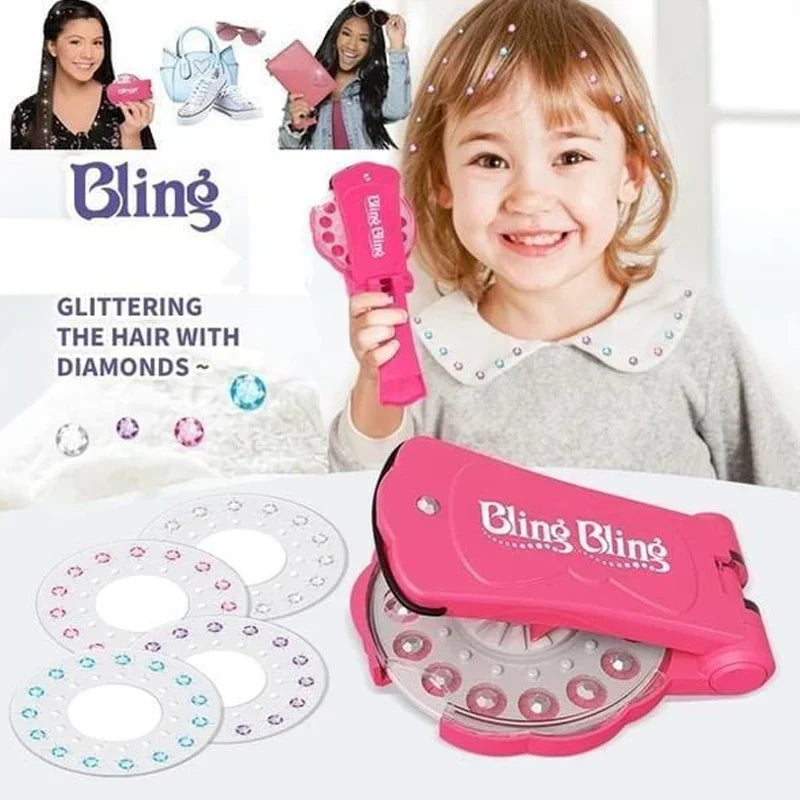 BlingPop – Kids Hair Gem Styling Applicator Set