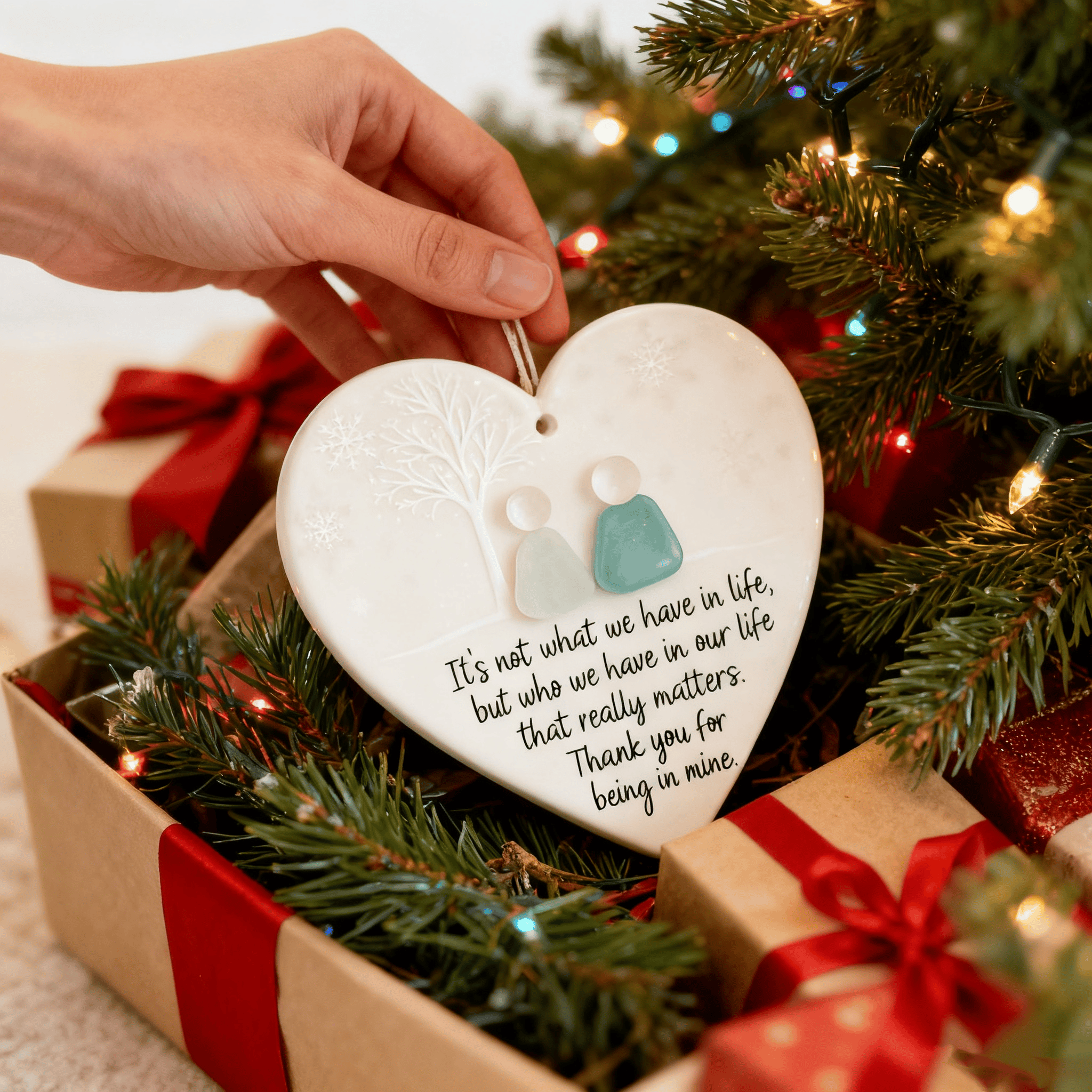 Armonia del Cuore – Decorazione a Cuore in Ceramica dal Significato Profondo