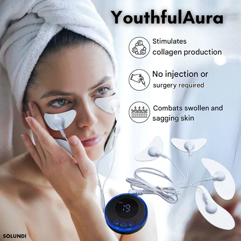 YouthfulAura - EMS Facial Massage & Toning Device