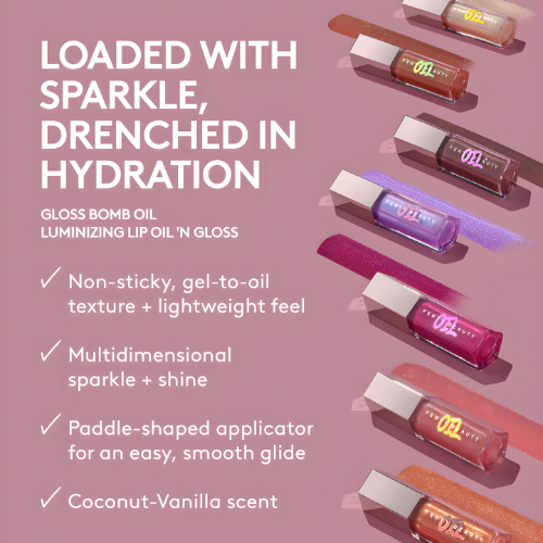 VivaLuxe Shine Oil — Gloss de aceite labial hidratante para unos labios suaves