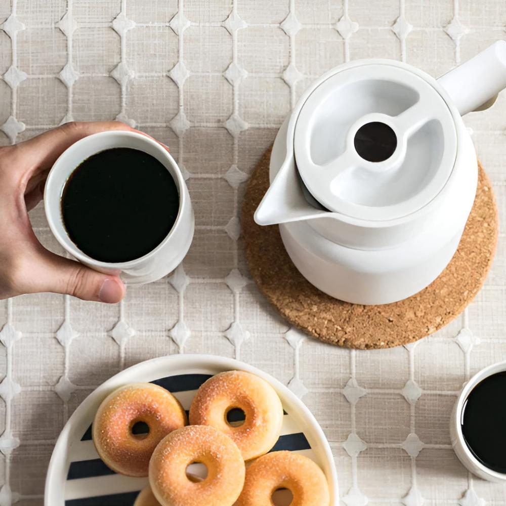 NordicTherm - Geïsoleerde isoleerkan met houten handgreep