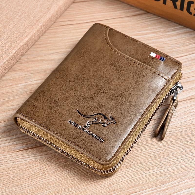 Aegis Compact RFID Blocking Zip Wallet