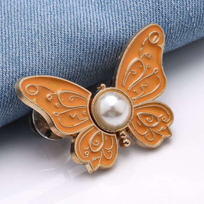 Detachable Butterfly Styling Clips for Clothing Fit