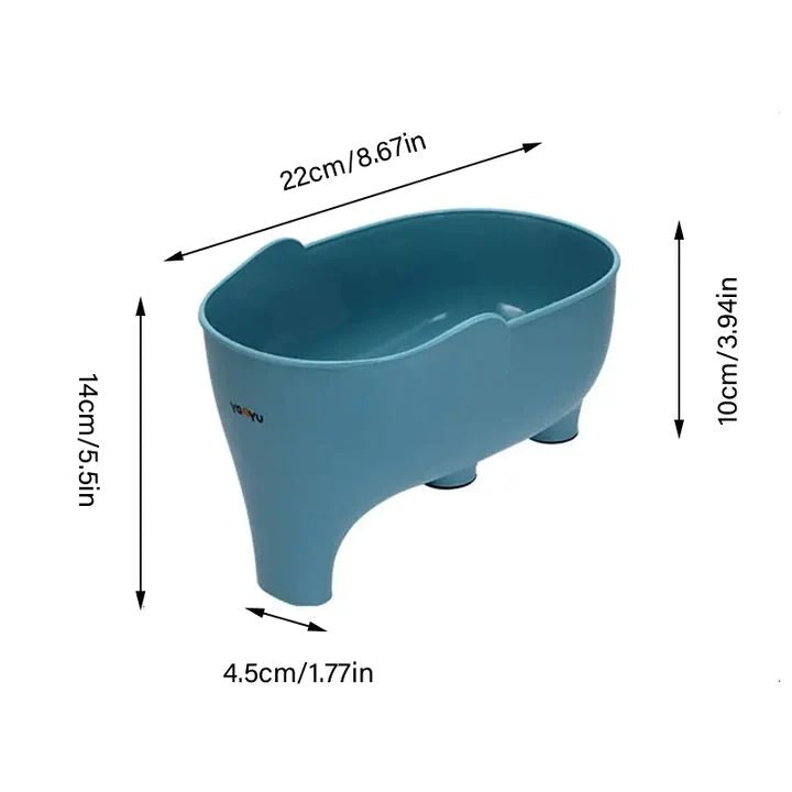 EasyDrain - Clip-On Sink Strainer & Food Waste Drainer