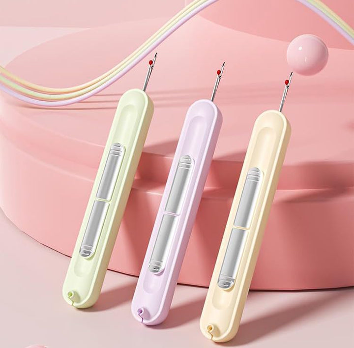 StitchMaster Pro Duo — Automatic Needle Threader Tool for Easy Sewing & Repairs