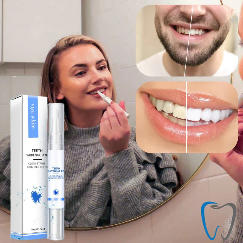 Smiley Teeth Whitening Pen – On-the-Go Bright Smile