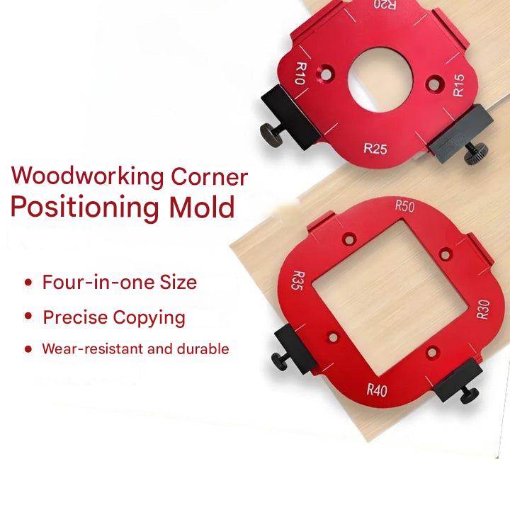 CornerCommand — 4-in-1 Corner Radius Template for Woodworking