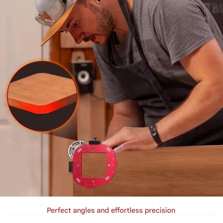 CornerCommand — 4-in-1 Corner Radius Template for Woodworking