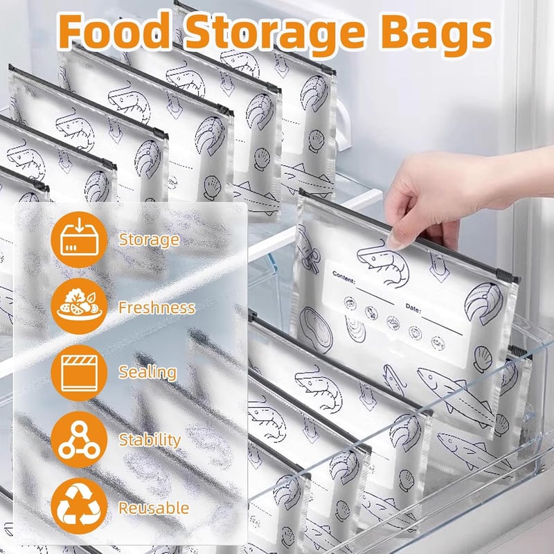 FreshKeep – Reusable Foil Storage Bags