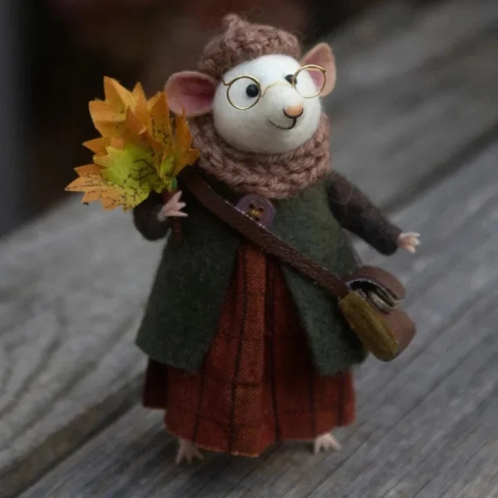 WhiskerWool – mysz filcowana na sucho igłą