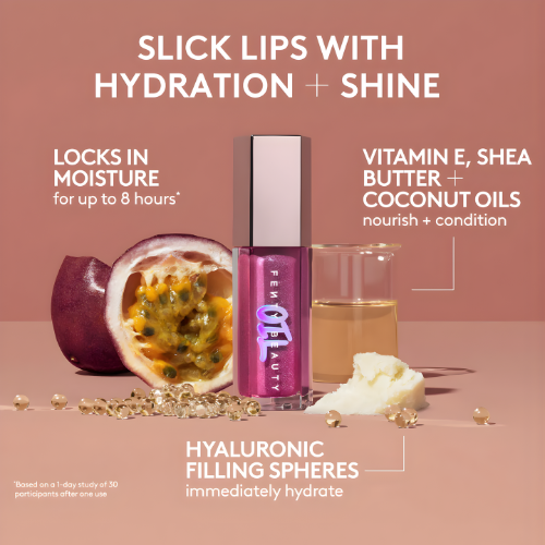 VivaLuxe Shine Oil — Gloss de aceite labial hidratante para unos labios suaves