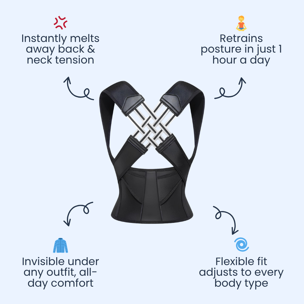 SpineLift — Adjustable Posture Support Brace