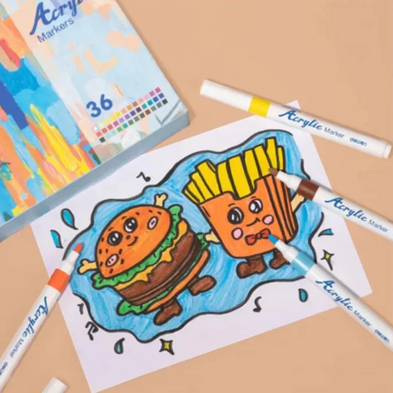 Vibracryl —Acrylic Paint Marker Set for Art & Crafts