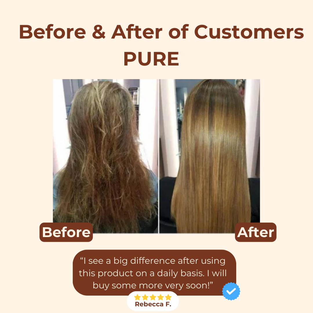 PURE – čarovný krém na vlasy pre väčšiu hladkosť,