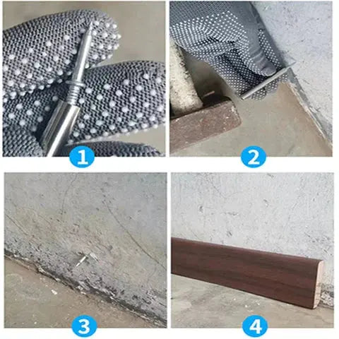 Kétvégű szegélyléc rögzítő szögek zökkenőmentes felszereléshez