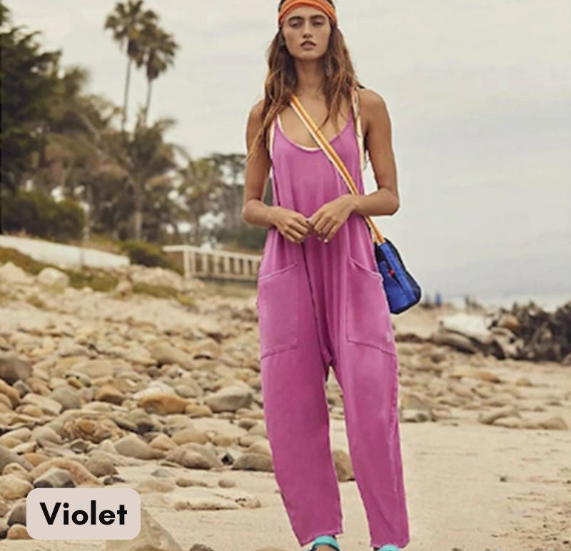 Alina - Relaxed Fit Sleeveless Jumpsuit