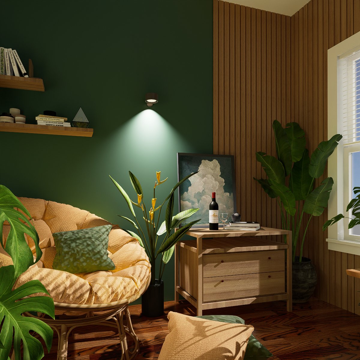 Lampada da parete moderna per una luce soffusa e d’atmosfera