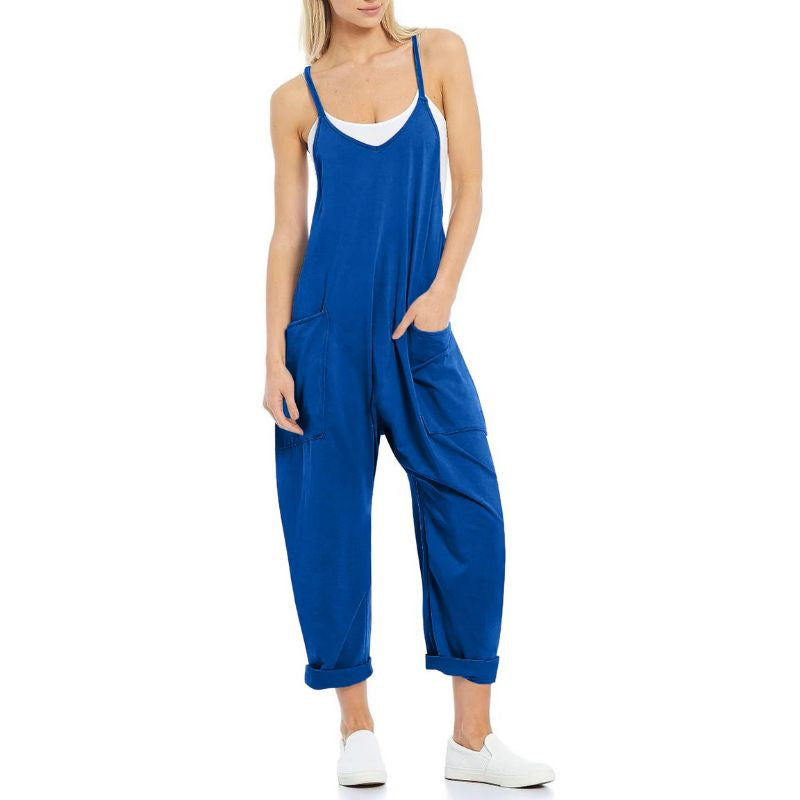 Alina - Relaxed Fit Sleeveless Jumpsuit