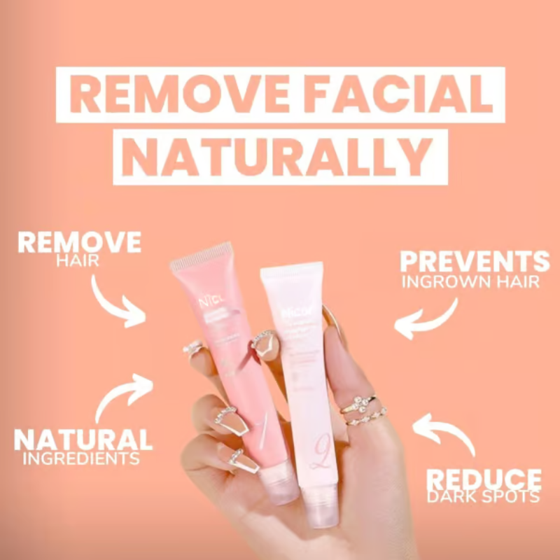 SmoothEase - Facial Hair Removal Cream Duo