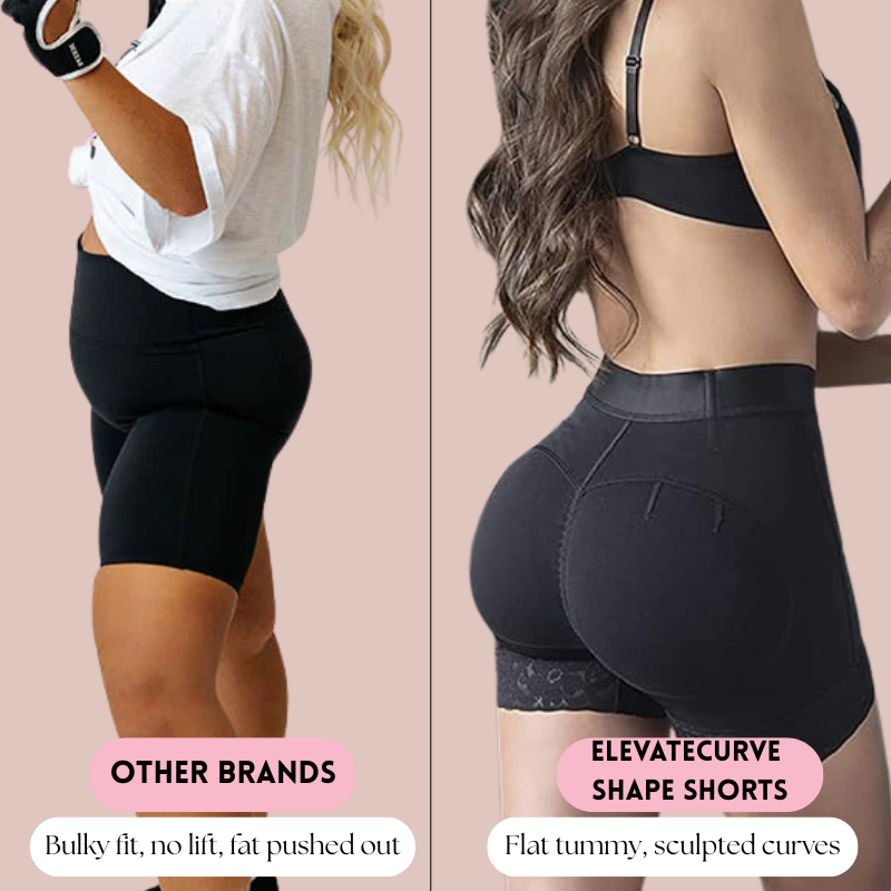ElevateCurve - High-Waist Shaper Shorts – Sculpted Silhouette