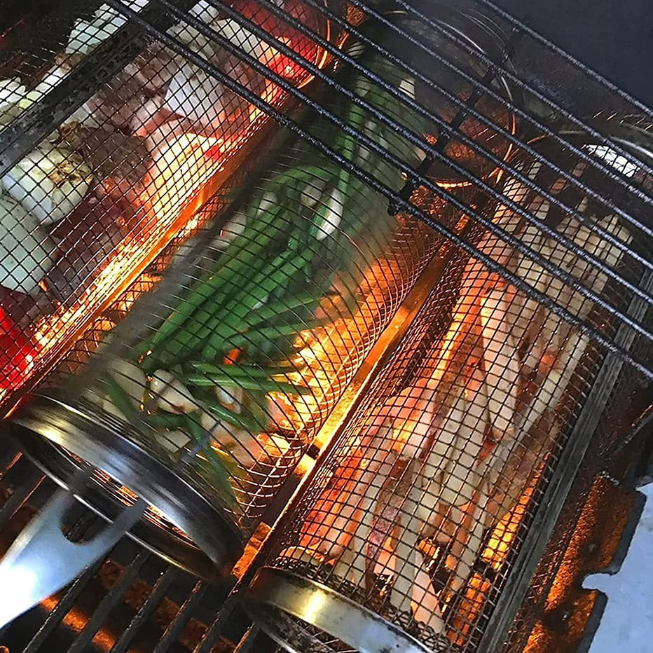 GrillSphere — ステンレス製バーベキューグリルバスケット