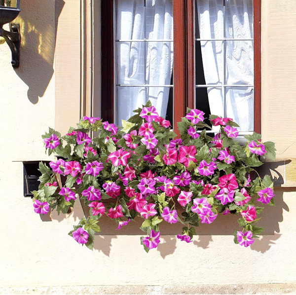 EverBloom - Artificial Petunia Hanging Basket