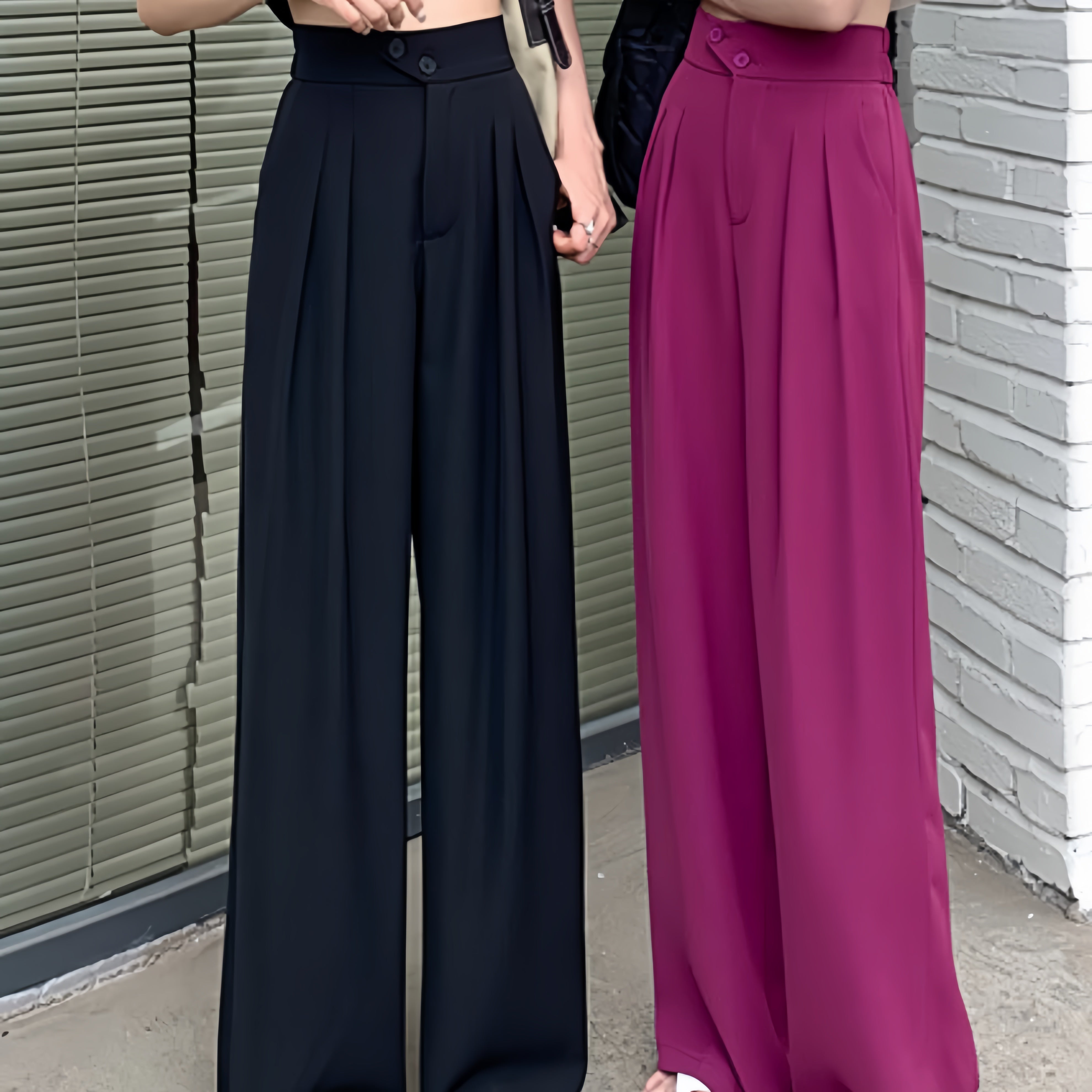 SerenSilk™ Plus Size Pants — Effortless Comfort that Flattens, Breathes, and Boosts Your Confidence All Day
