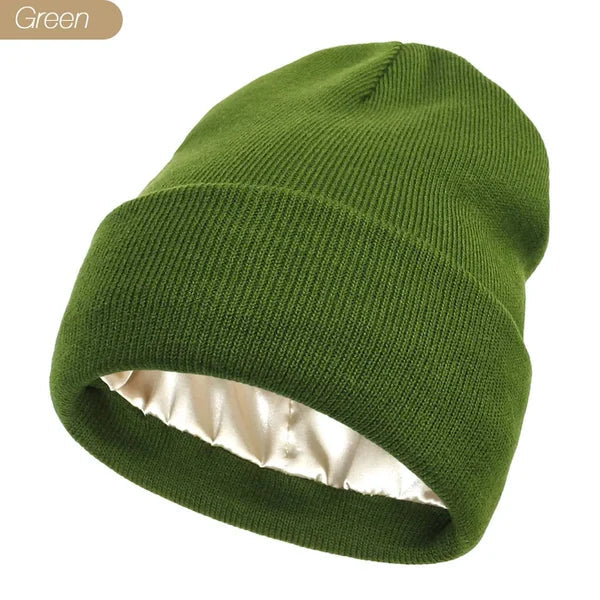 Gorro PureEase com Forro de Cetim para Reduzir o Frizz e Cuidar dos Cabelos