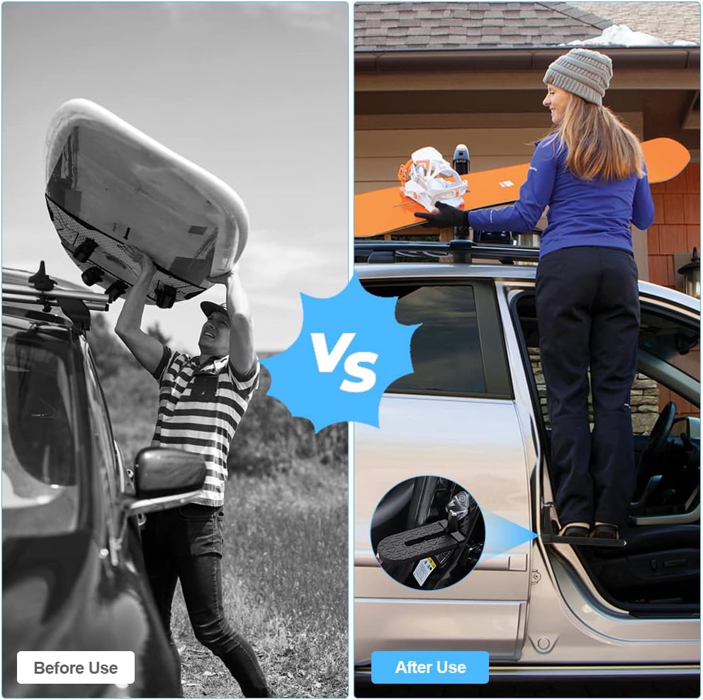 StepMaster Pro — Car Door Step for Roof Access and Loading