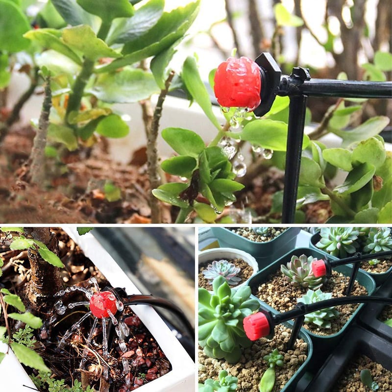 Adjustable Garden Irrigation Drippers for Drip Watering Systems