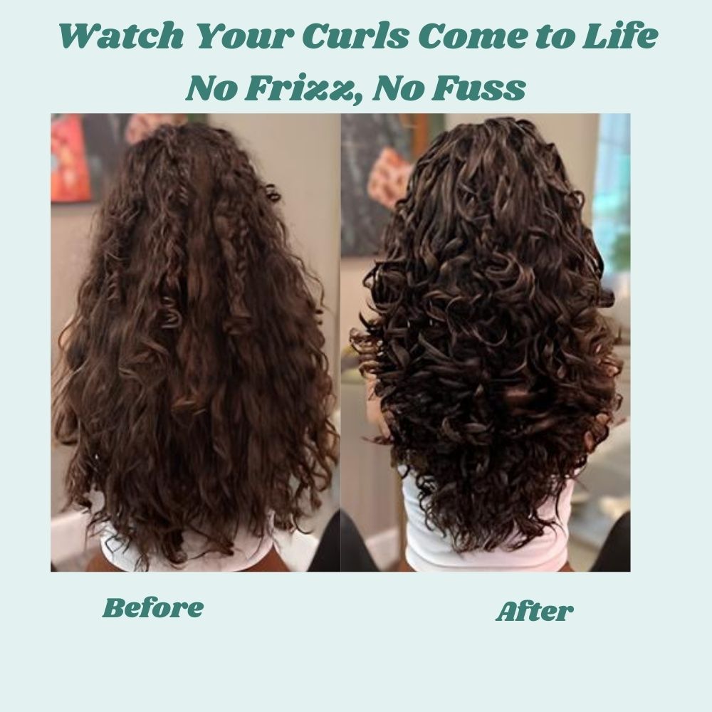 CurlWand - Spazzola per lo styling dei capelli mossi e ricci