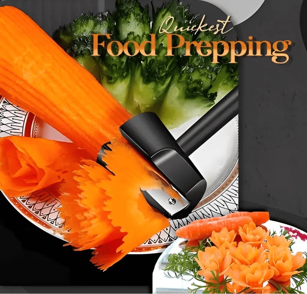 Vegetable Flower Cutter for Creative Garnishing