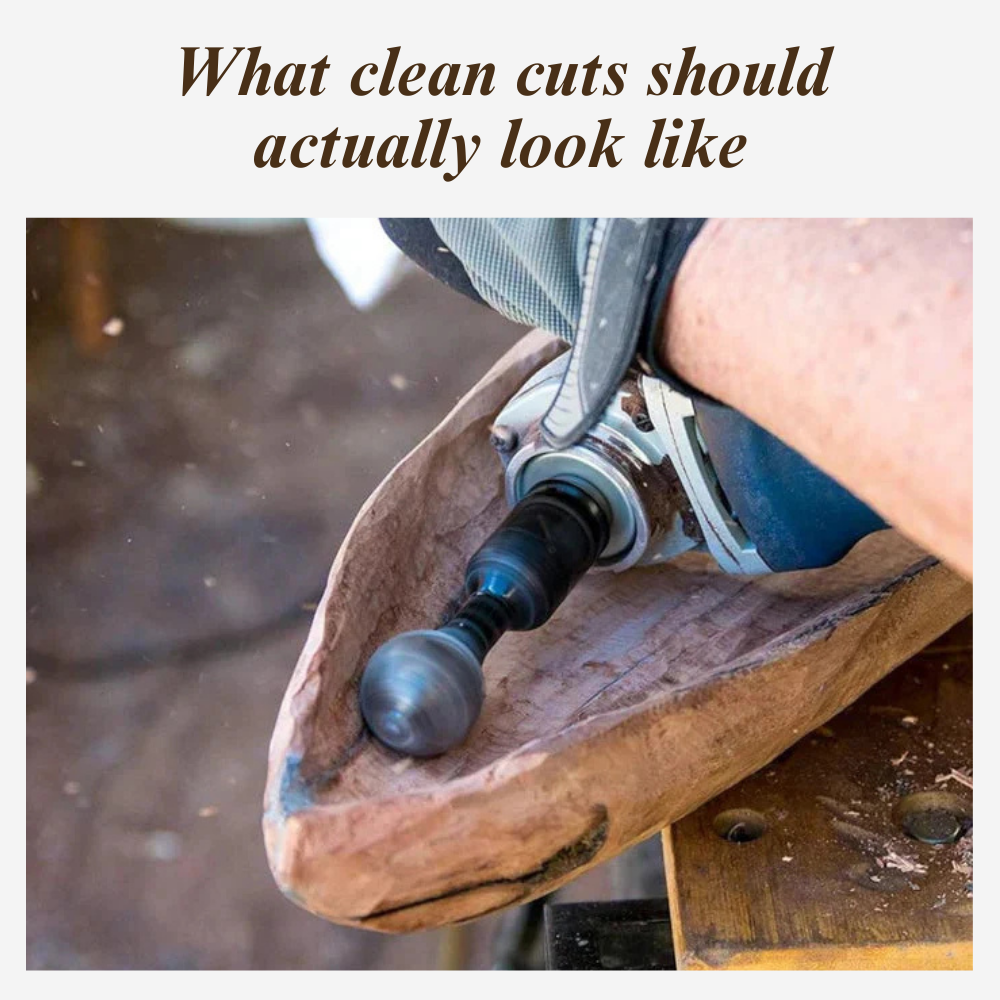 Wood Wonders — Präzise Spitze zum Holzschneiden