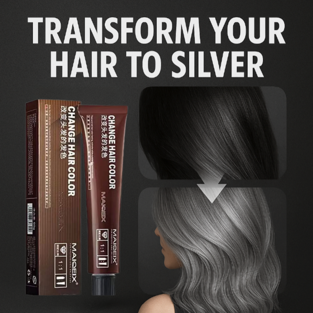 SilverLumina - Silver Hair Color Cream for Cool-Tone Finish