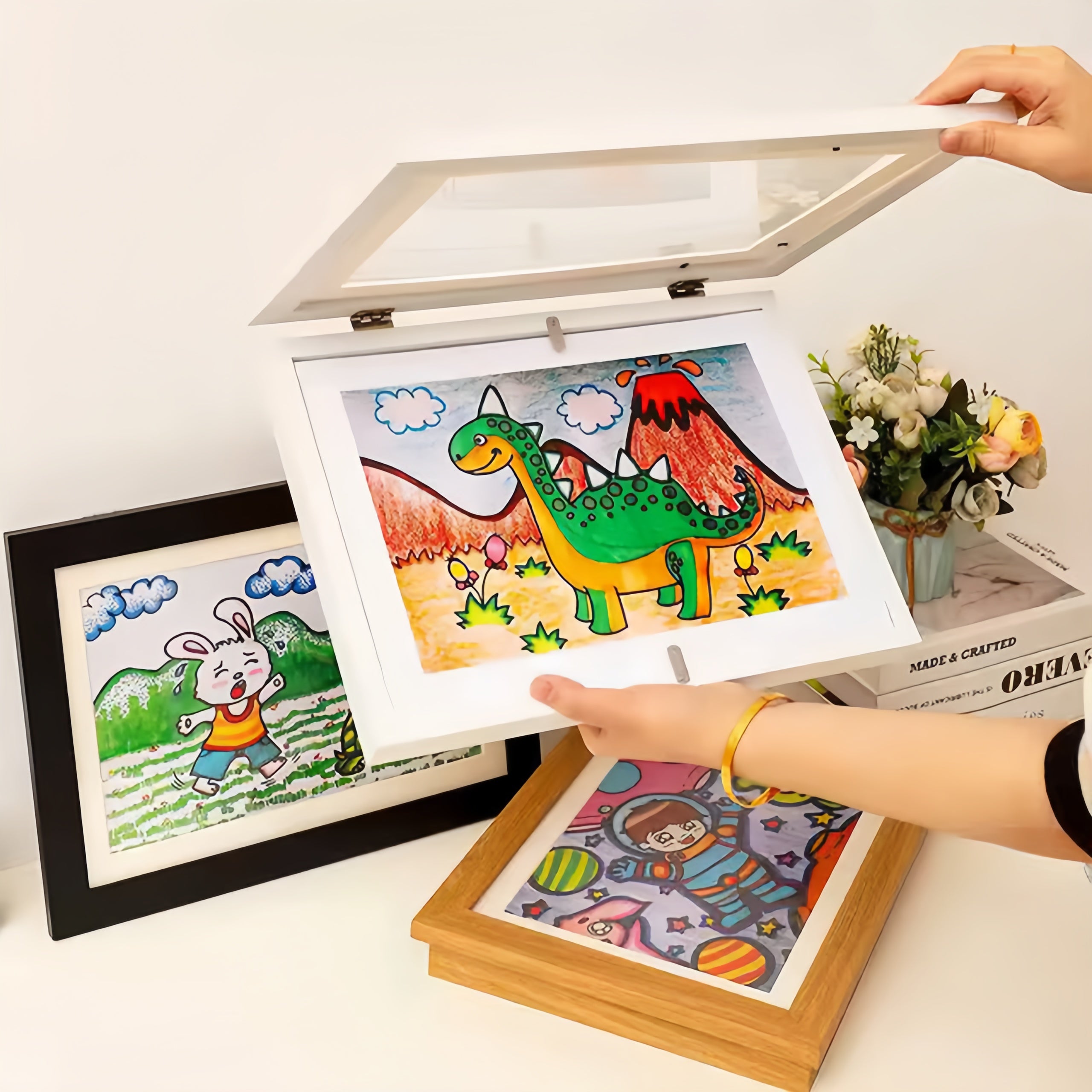 ArtNest - Kids Artwork Storage & Display Frame