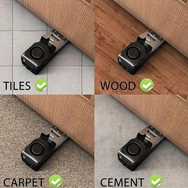 SilentGuard — Portable Door Stop Alarm for Travel and Home Security