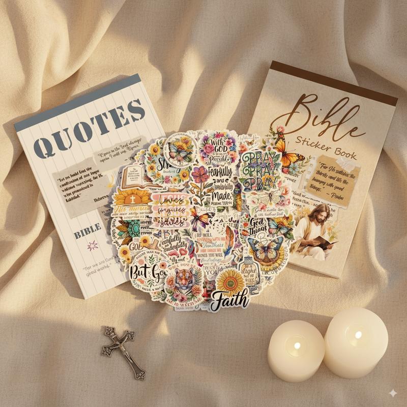 FaithGlow – Inspirierendes Bibel-Aufkleberset