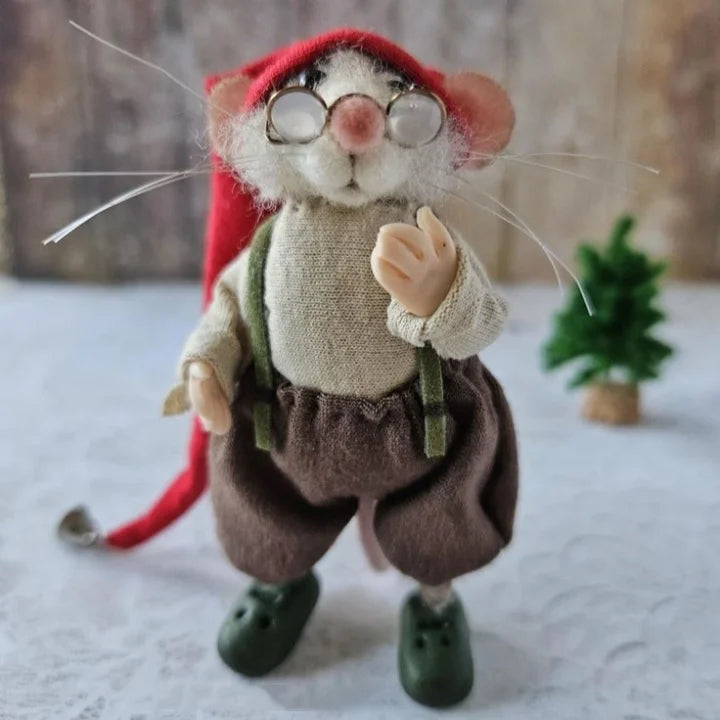 WhiskerWool – mysz filcowana na sucho igłą