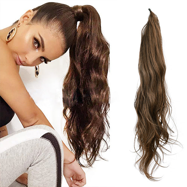 Clip-In Ponytail Hair Extension for Instant Volume & Length