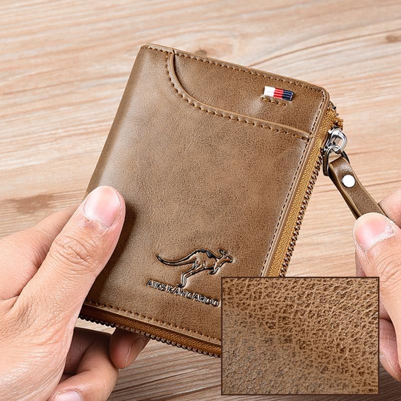 Aegis Compact RFID Blocking Zip Wallet
