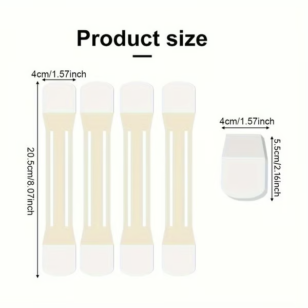 GlowLift Pro — Cinta invisible para lifting de cuello, soporte temporal para la piel