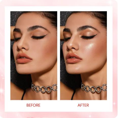 LumaBlaze — Iluminador en barra de polvo nacarado para un brillo radiante en rostro y cuerpo