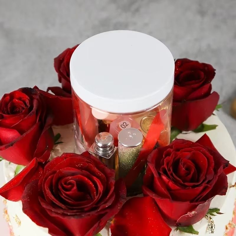 Surprise Cake Stand with Hidden Reveal Compartment