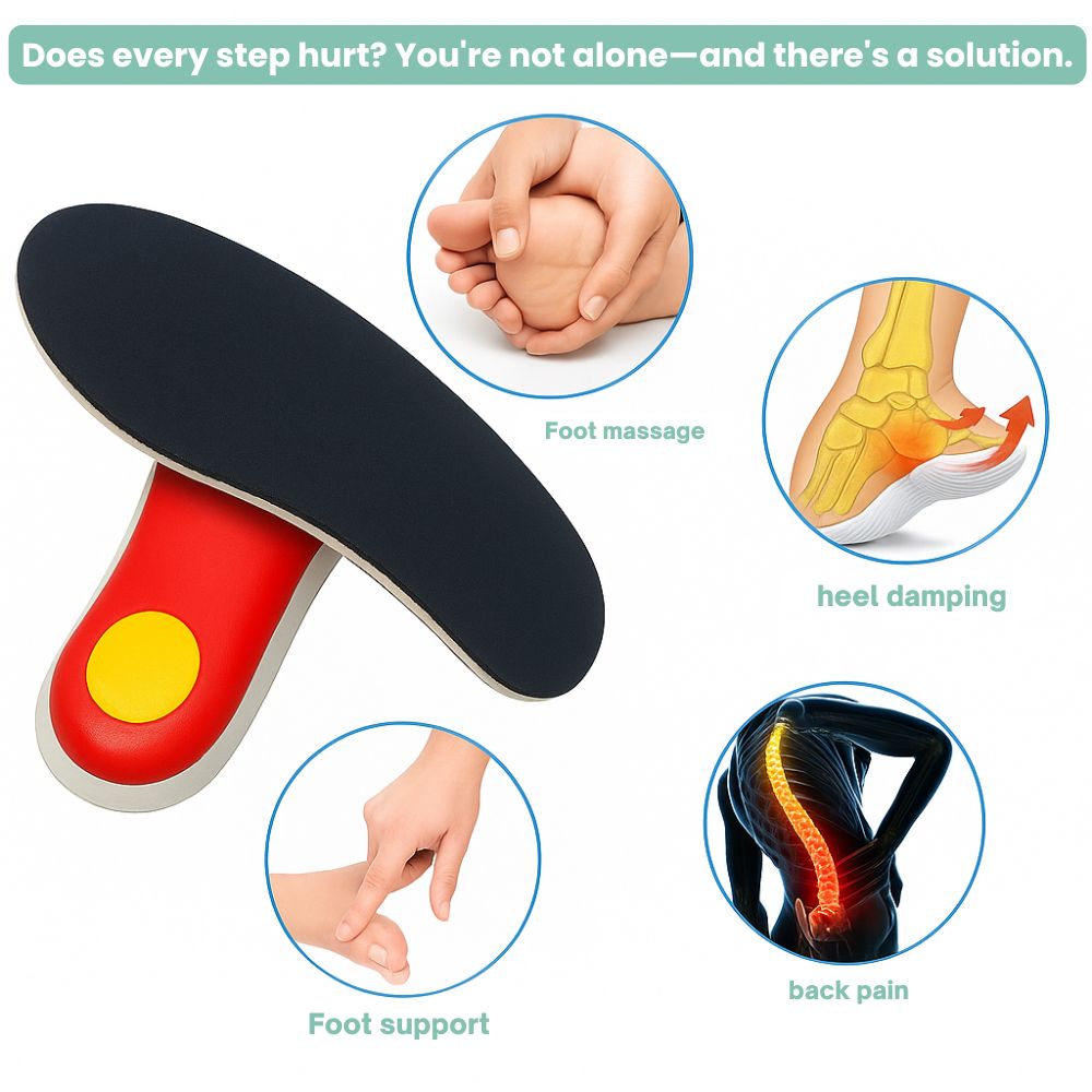 ArchEase - Arch Support Shoe Insoles