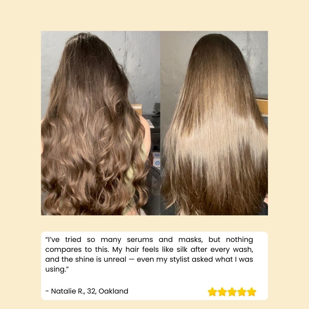 Mascarilla capilar de queratina SilkShine | Cuidado para un cabello suave y brillante